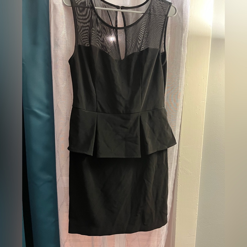 Bisou Bisou Michele Bohbot Peplum Dress